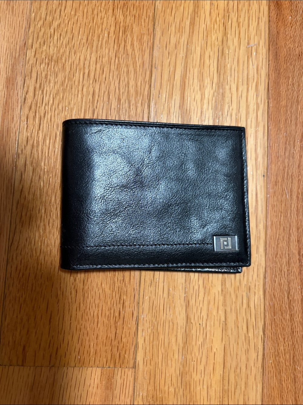 Fossil Men's Black Leather Bi-Fold Wallet
